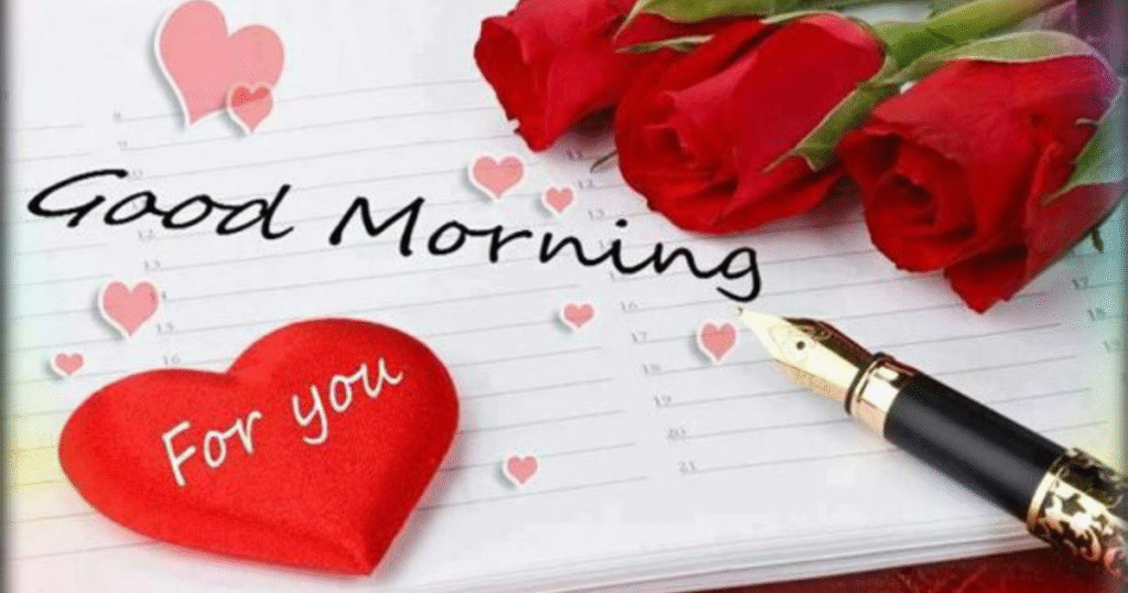 Love good morning shayari in english