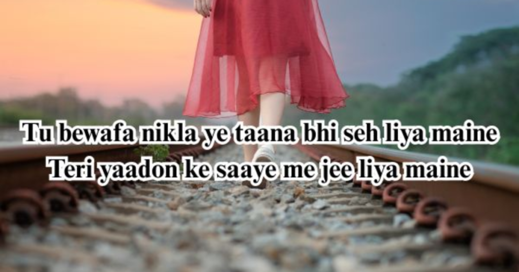 Sad Dard Bhari Bewafa Shayari