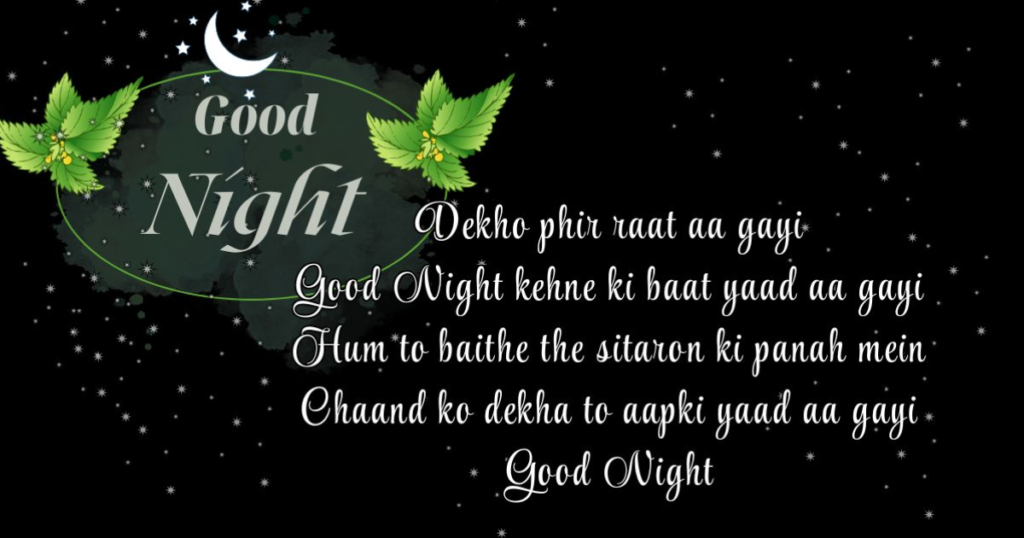 Good Night Love Shayari